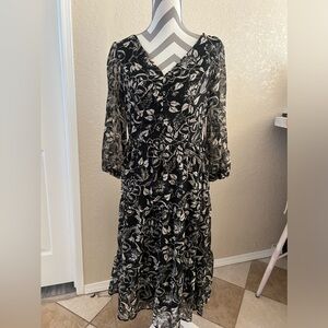 Sincerely Jules Black Floral Dress